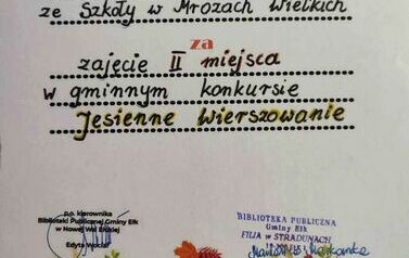 Jesienne wierszowanie