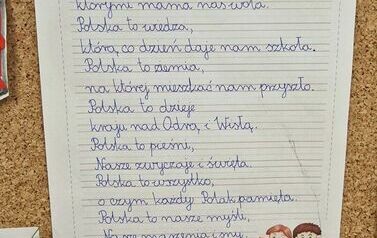 Mistrzowie kaligrafii z klasy III