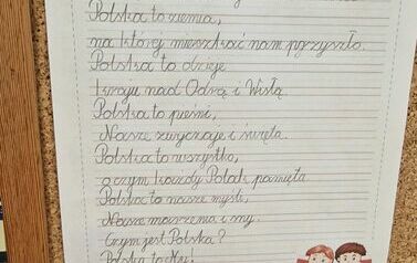 Mistrzowie kaligrafii z klasy III