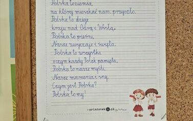Mistrzowie kaligrafii z klasy III