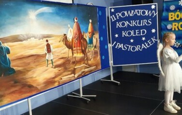 Laureaci XI Powiatowego Międzyszkolnego Konkursu Kolęd i Pastorałek "B&oacute;g się rodzi"