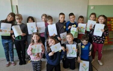Udział w akcji edukacyjno - społecznej "Żonkile"