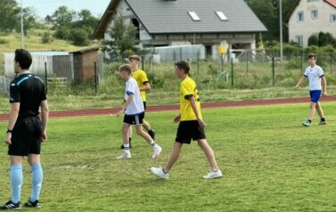 Udział uczni&oacute;w w Gminnym Festynie Rodzinnym w Stradunach