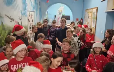 Rozśpiewana przerwa mikołajkowa