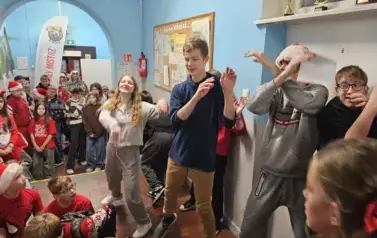 Rozśpiewana przerwa mikołajkowa