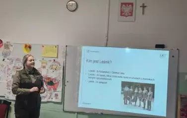 Spotkanie z leśnikiem 