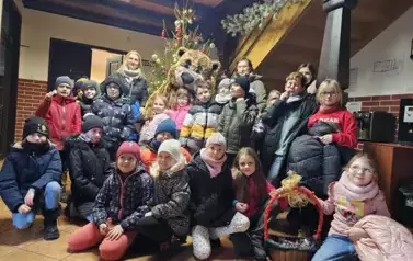 Świąteczna wizyta w Nadleśnictwie w Mrozach Wielkich