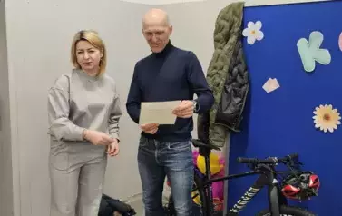Spotkanie z Mistrzem Polski w kolarstwie szosowym
