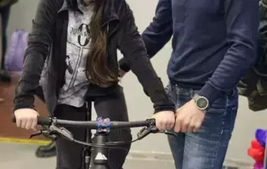 Spotkanie z Mistrzem Polski w kolarstwie szosowym