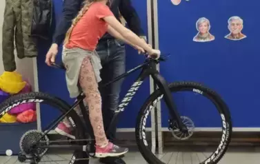 Spotkanie z Mistrzem Polski w kolarstwie szosowym