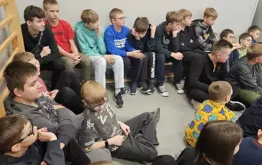 Spotkanie z Mistrzem Polski w kolarstwie szosowym
