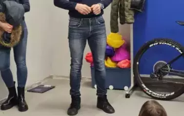 Spotkanie z Mistrzem Polski w kolarstwie szosowym