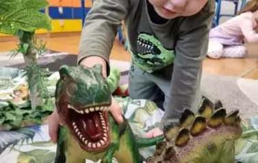 Dzień Dinozaura u przedszkolak&oacute;w