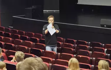 Wyjazd do kina na film pt. "Biuro detektywistyczne Lassego i Mai"