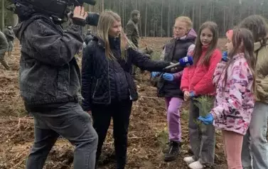 Posadziliśmy las!
