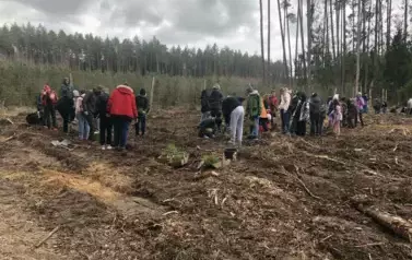 Posadziliśmy las!