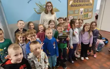 Spotkanie z panią Katarzyną Samiło, autorką książek dla dzieci