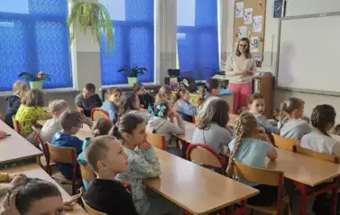Spotkanie z panią Katarzyną Samiło, autorką książek dla dzieci