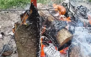 Przedszkolaki szukały zajączka
