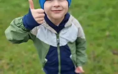 Przedszkolaki szukały zajączka