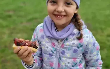 Przedszkolaki szukały zajączka