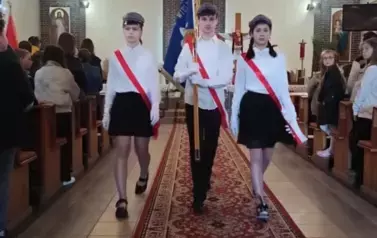 Gminne obchody rocznicy uchwalenia Konstytucji 3-go Maja.