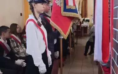 Gminne obchody rocznicy uchwalenia Konstytucji 3-go Maja.