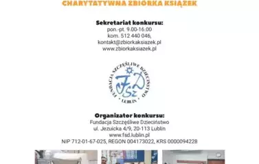 Charytatywna zbi&oacute;rka książek
