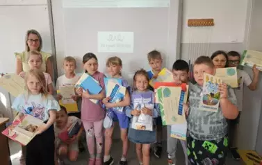 Rozstrzygnięcie szkolnego konkursu plastycznego "Lapbook-woda-źr&oacute;dłem życia"