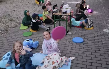 Popołudnie w szkole