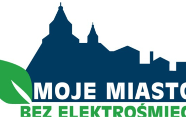 Baner informujący o przystąpieniu szkoły do projektu Moje miasto bez Elektrośmieci 