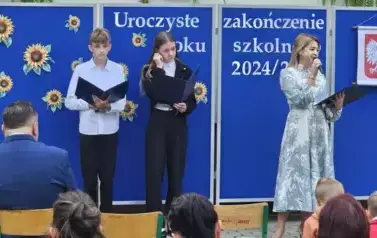 Uroczyste zakończenie roku szkolnego
