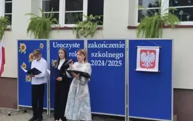 Uroczyste zakończenie roku szkolnego