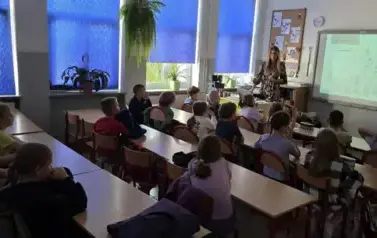 Zajęcia profilaktyczne "Nie bądź atrakcyjny dla kleszczy!"