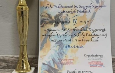Turniej czw&oacute;rek siatkarskich w Prostkach