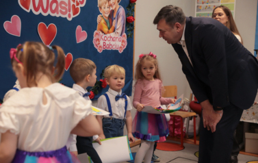 Święto Babć i Dziadłk&oacute;w w punkcie przedszkolnym