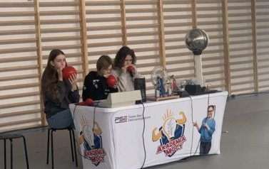 Udział w projekcie "Akademia mocy"
