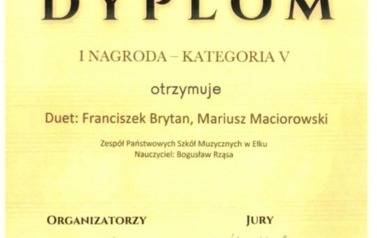Muzyczny sukces Franciszka Brytana