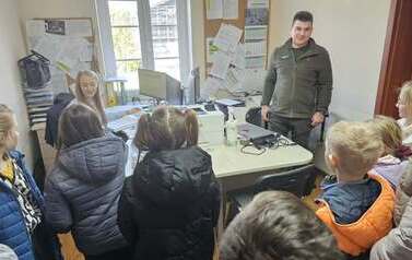 Świąteczna wizyta w Nadleśnictwie Ełk w Mrozach Wielkich
