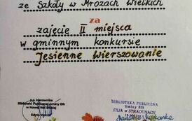 Jesienne wierszowanie
