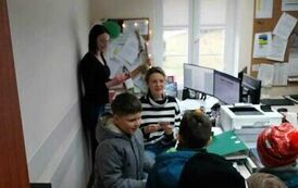 Świąteczna wizyta w Nadleśnictwie