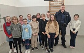 Bezpieczne ferie - spotkanie z policjantem