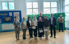 II miejsce w konkursie w powiatowym finale konkursu o Bezpieczeństwie w Ruchu Drogowym