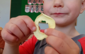 Dzień jabłka w punkcie przedszkolnym
