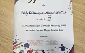 Mikołajkowy Turniej Piłki Nożnej o Puchar W&oacute;jta Gminy Ełk