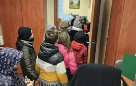 Świąteczna wizyta w Nadleśnictwie w Mrozach Wielkich