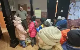 Świąteczna wizyta w Nadleśnictwie w Mrozach Wielkich