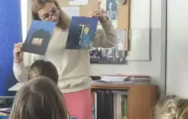 Spotkanie z panią Katarzyną Samiło, autorką książek dla dzieci
