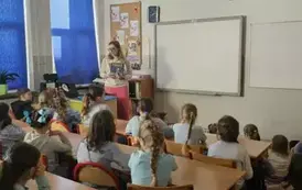 Spotkanie z panią Katarzyną Samiło, autorką książek dla dzieci