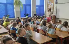 Spotkanie z panią Katarzyną Samiło, autorką książek dla dzieci